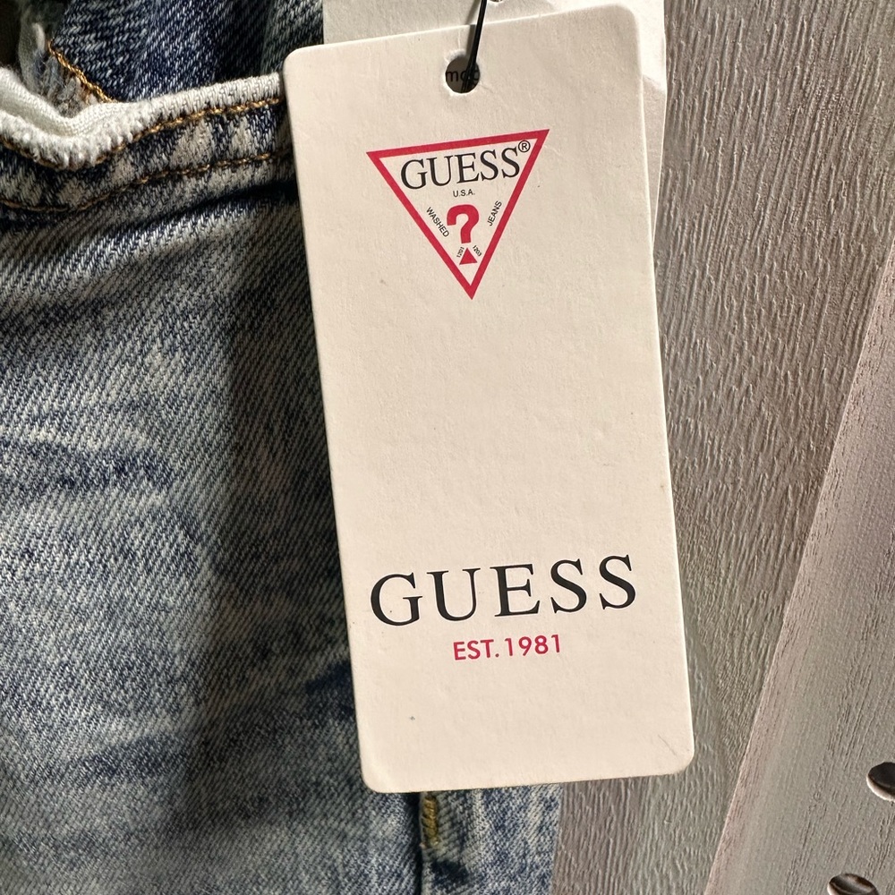 Guess Ayla High Rise Kick Flare Jeans Size 28 - Picture 6 of 15